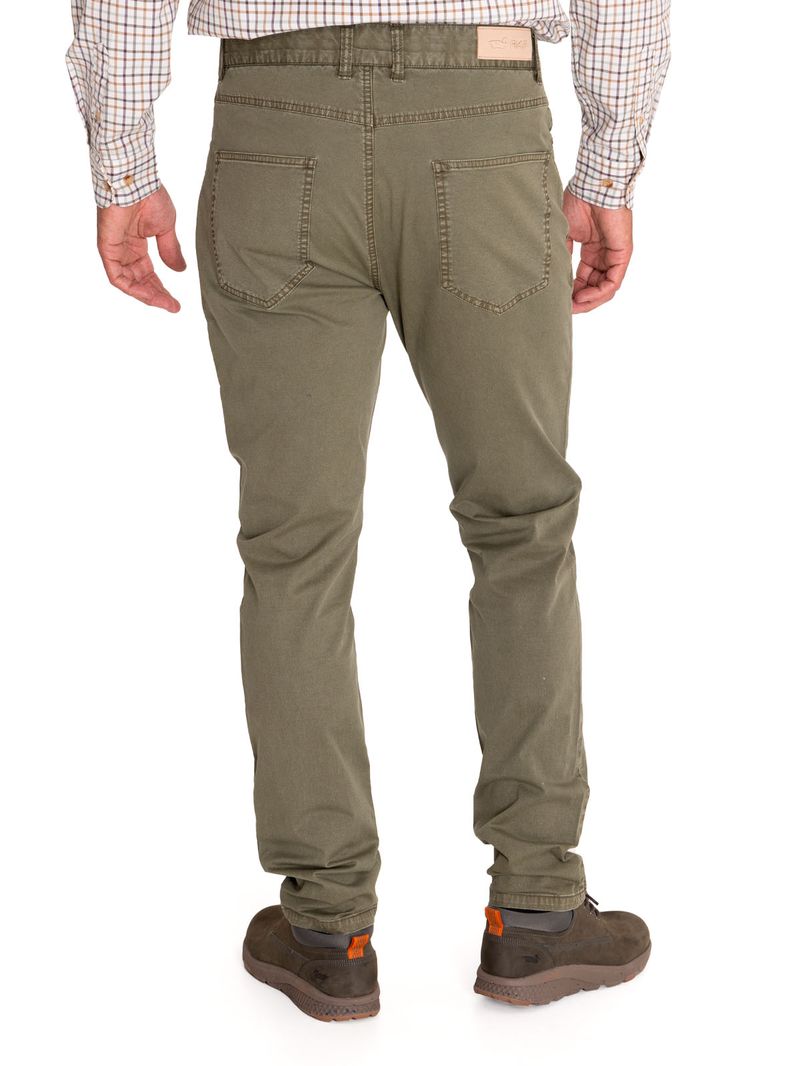 Pantalon-Natural-Flex-Hombre-Five-Verde-Rockford
