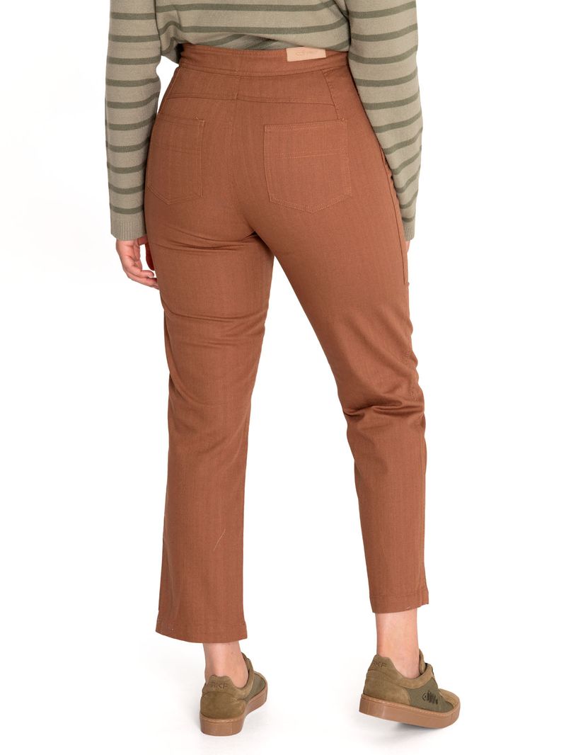 Pantalon-Algodon-Organico-Mujer-Isis-Cafe-Rockford