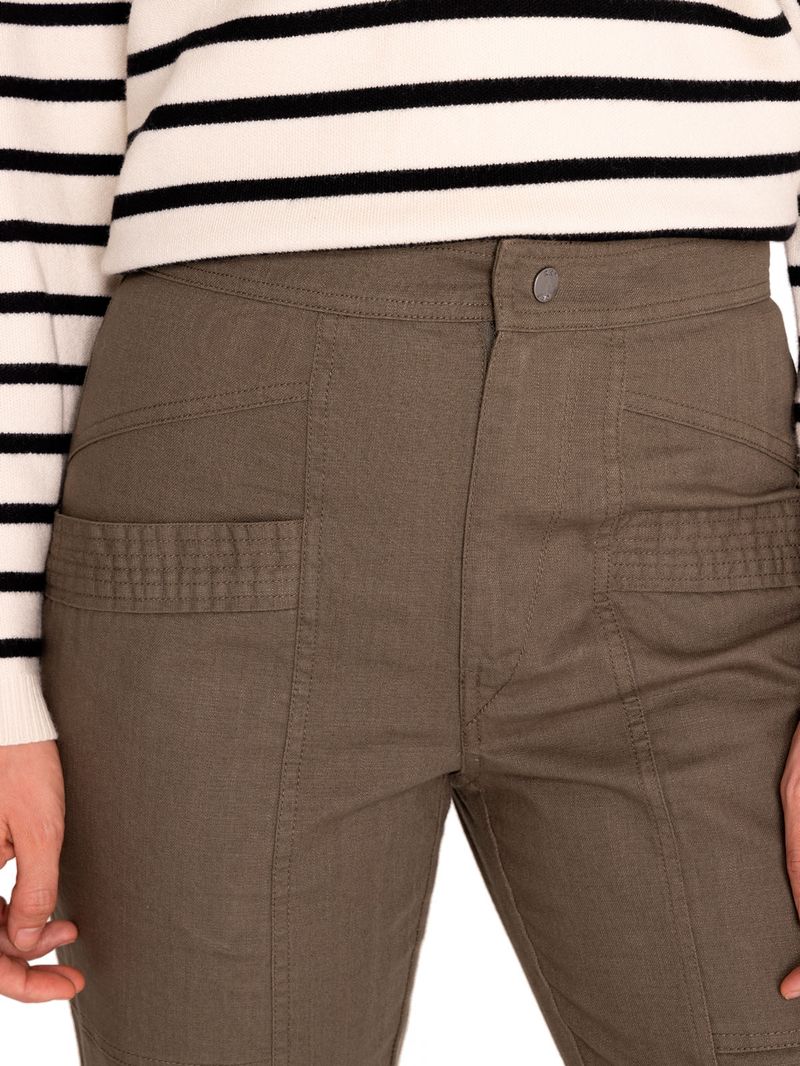 Pantalon-Algodon-Organico-Mujer-Isis-Verde-Rockford