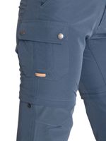 Pantalón Fibras Recicladas Mujer Desmontable Azul Rockford