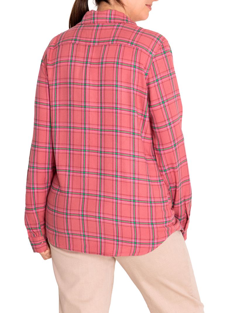 Blusa Rayón Mujer Laurel Rosado Rockford