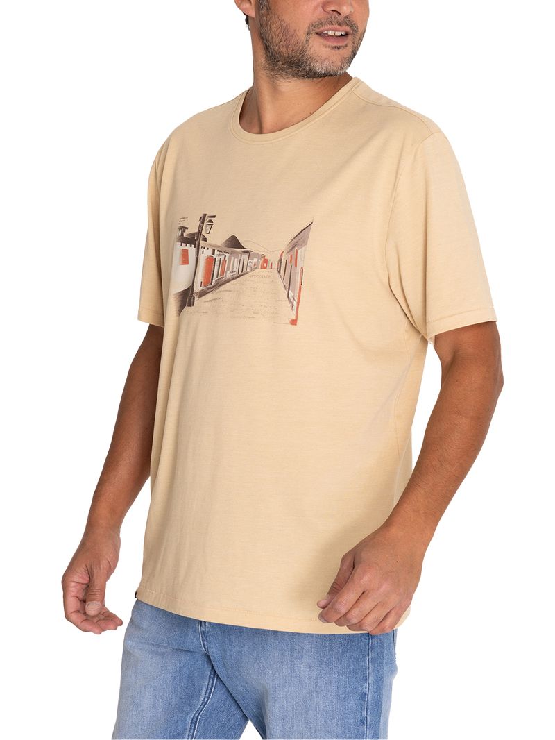 Polera-Fibras-Recicladas-Hombre-Places-Beige-Crudo-Rockford