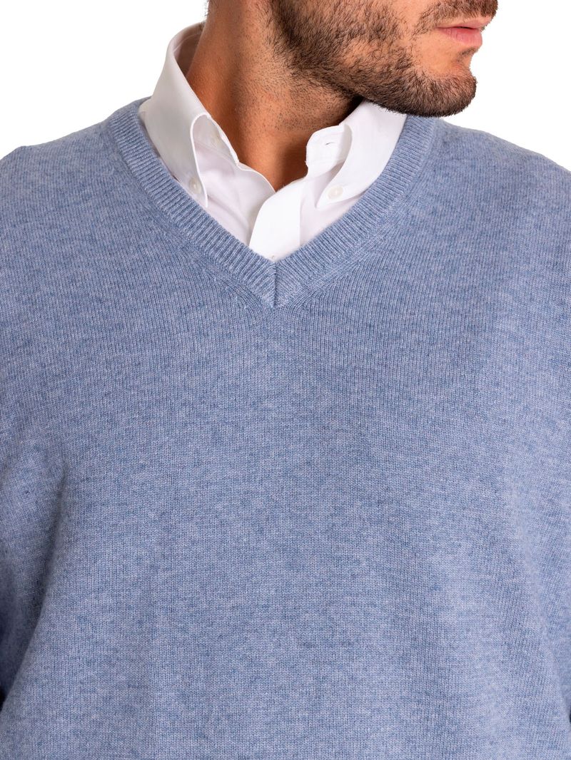 Sweater-Lana-Hombre-Swin-V-Azul-Rockford
