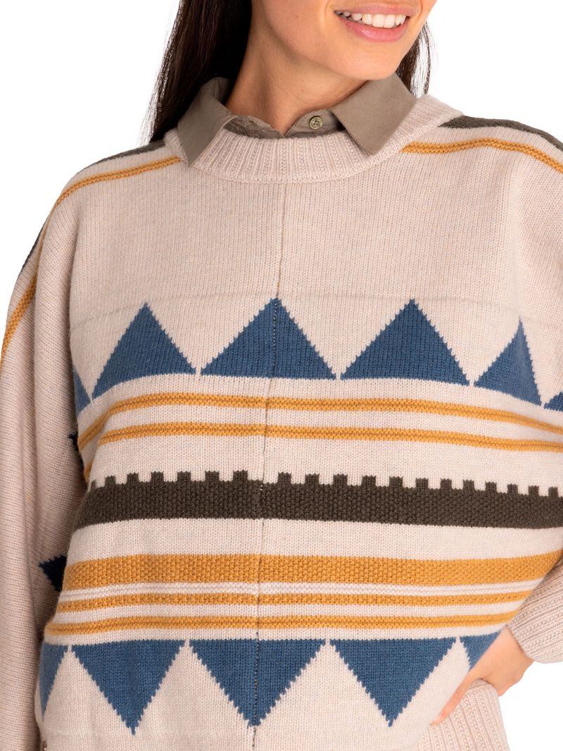 Sweater-Lana-Mujer-Carmin-Mostaza-Rockford