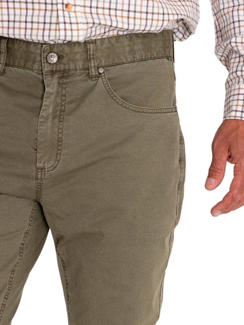 Pantalon-Natural-Flex-Hombre-Five-Verde-Rockford