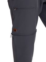 Pantalón Fibras Recicladas Hombre Desmontable Gris Rockford