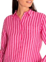 Blusa-Lino-Organico-Mujer-Lirioline-Rosado-Rockford