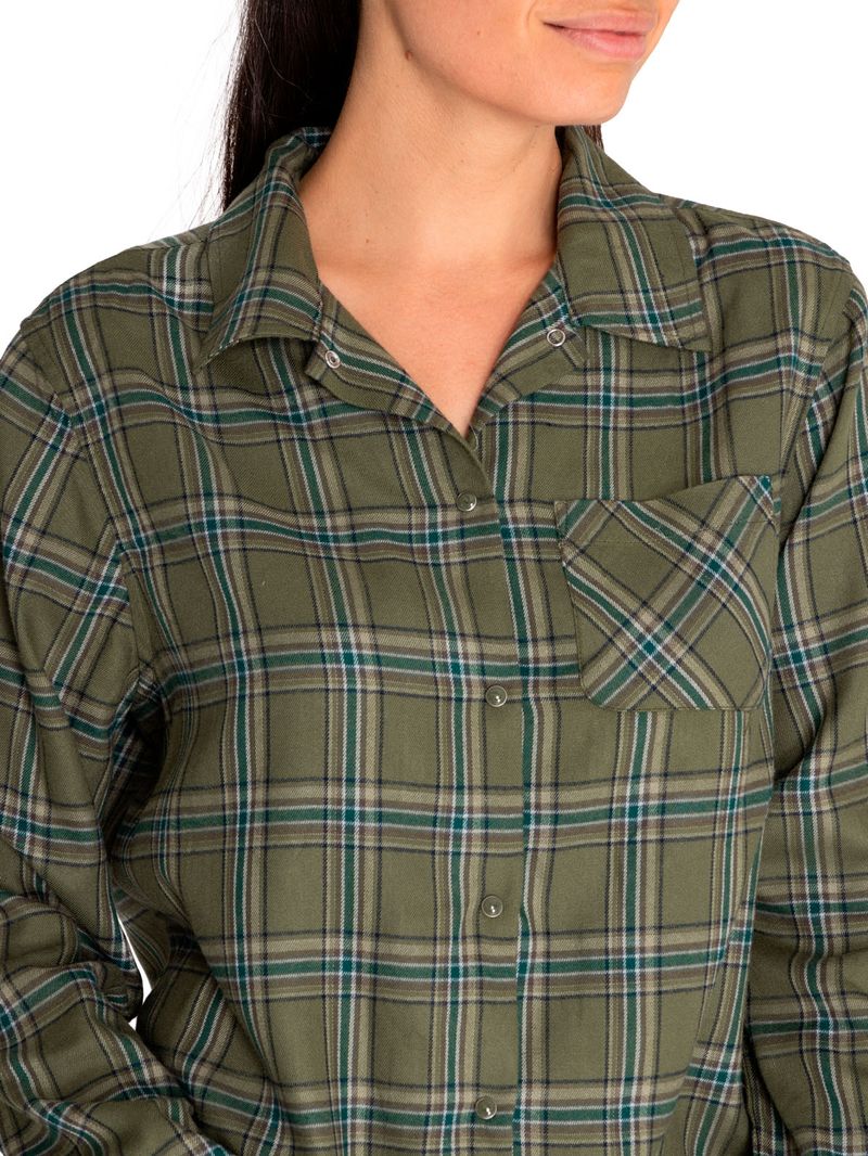 Blusa Rayón Mujer Laurel Verde Rockford