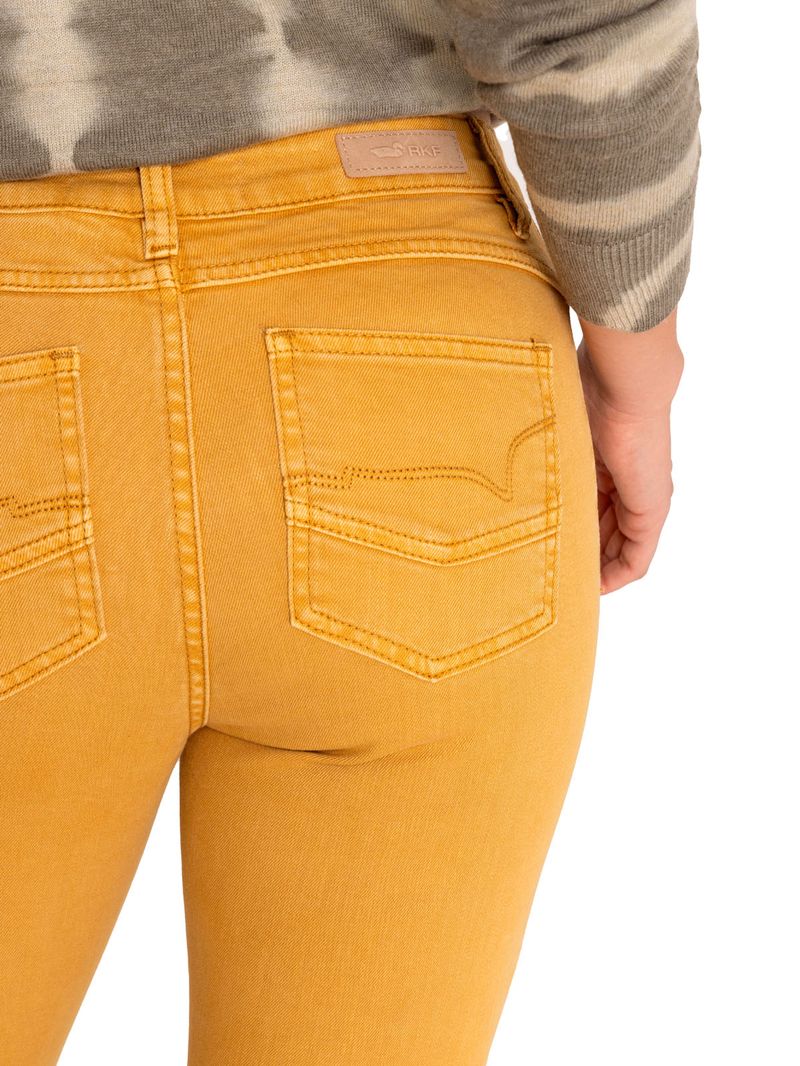 Pantalon-Algodon-Organico-Mujer-Leman-Amarillo-Rockford