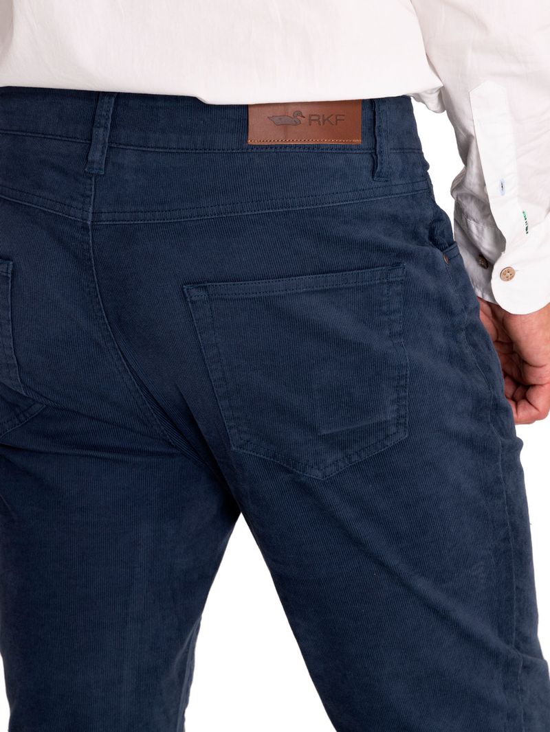 Pantalon-Natural-Flex-Hombre-Corduroy-Azul-Rockford