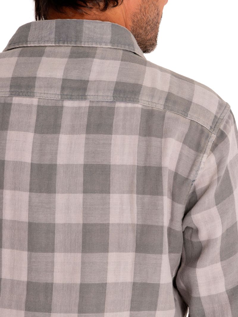 Camisa Algodón Orgánico Hombre Bradford Verde Rockford