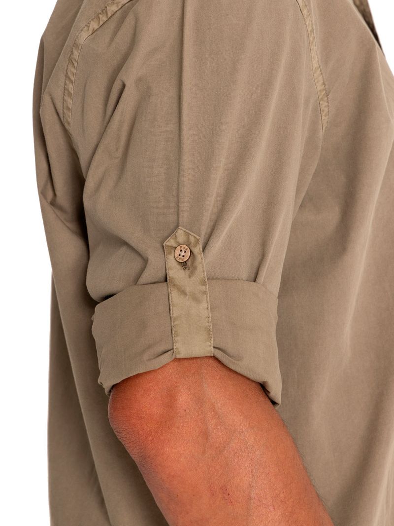 Camisa-Algodon-Organico-Hombre-Leeds-Verde-Rockford