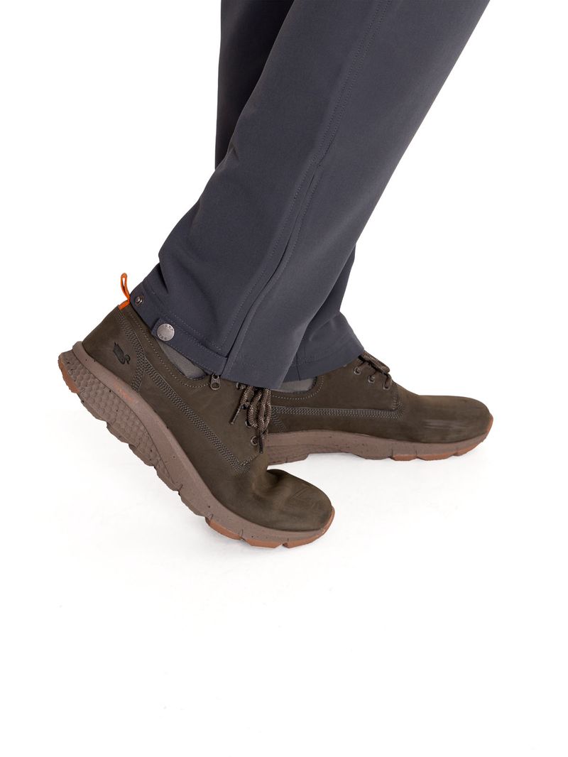 Pantalón Fibras Recicladas Hombre Desmontable Gris Rockford