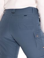 Pantalón Fibras Recicladas Mujer Desmontable Azul Rockford
