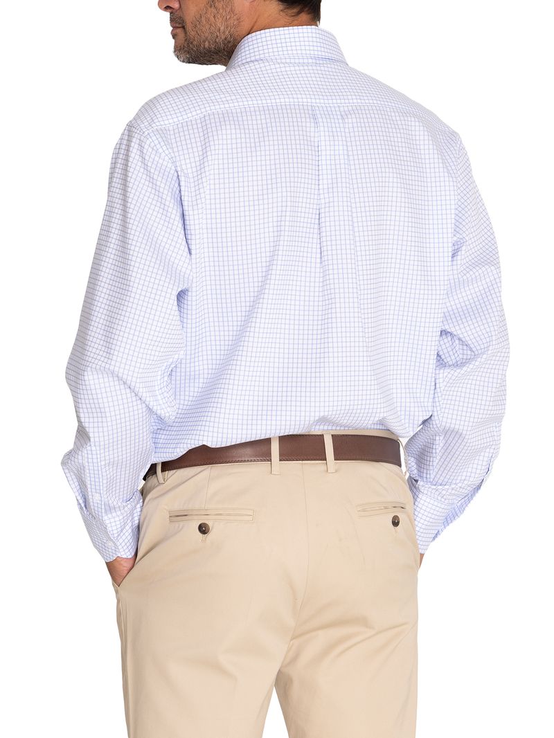 Camisa-Easylife-Hombre-Cuello-Italiano-Azul-Claro-Rockford