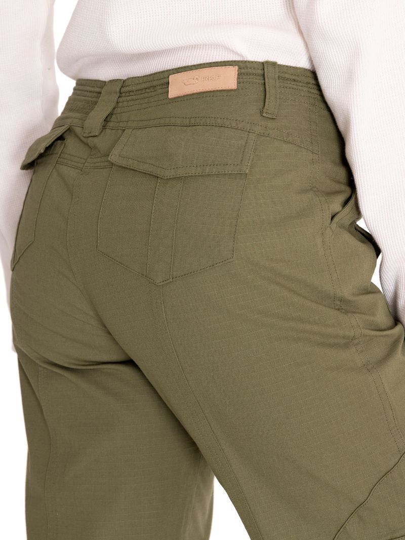 Pantalón Algodón Orgánico Mujer Mar Verde Rockford
