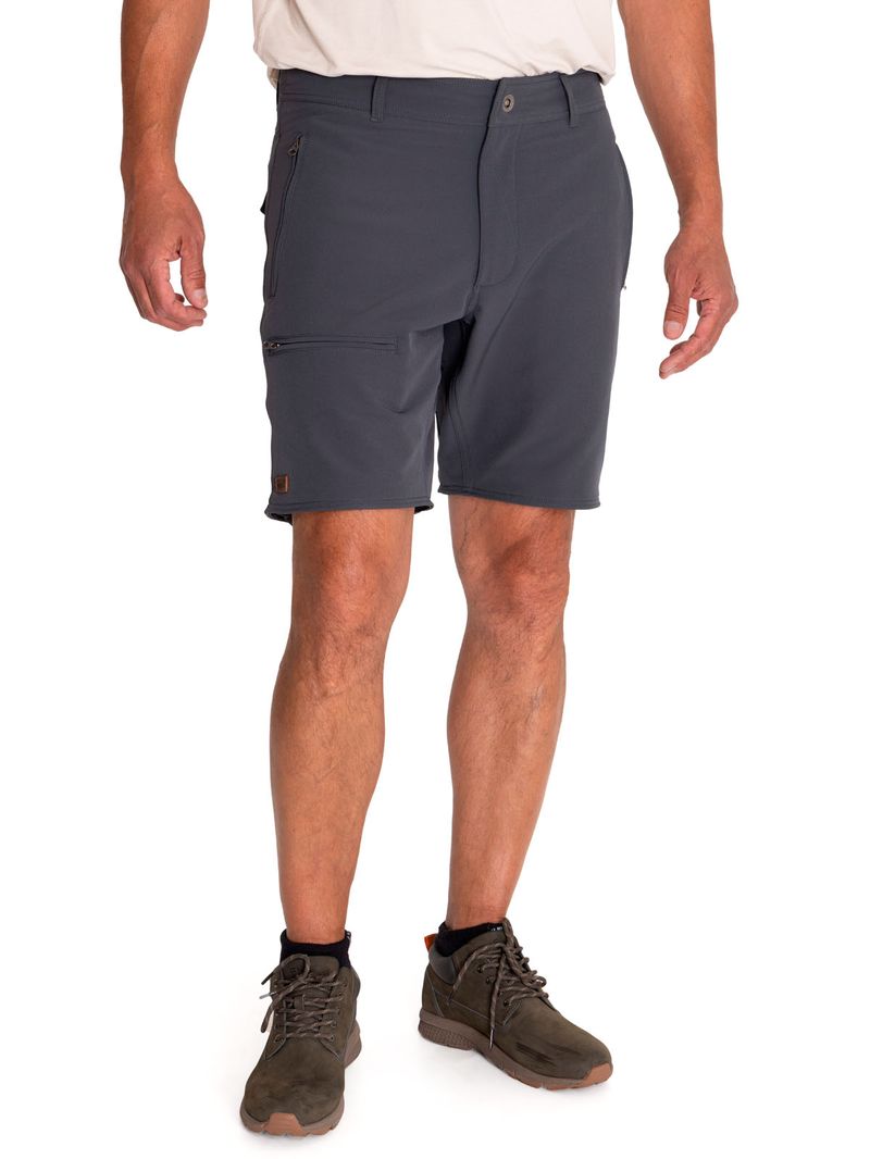 Pantalón Fibras Recicladas Hombre Desmontable Gris Rockford