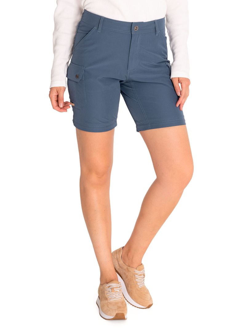 Pantalón Fibras Recicladas Mujer Desmontable Azul Rockford