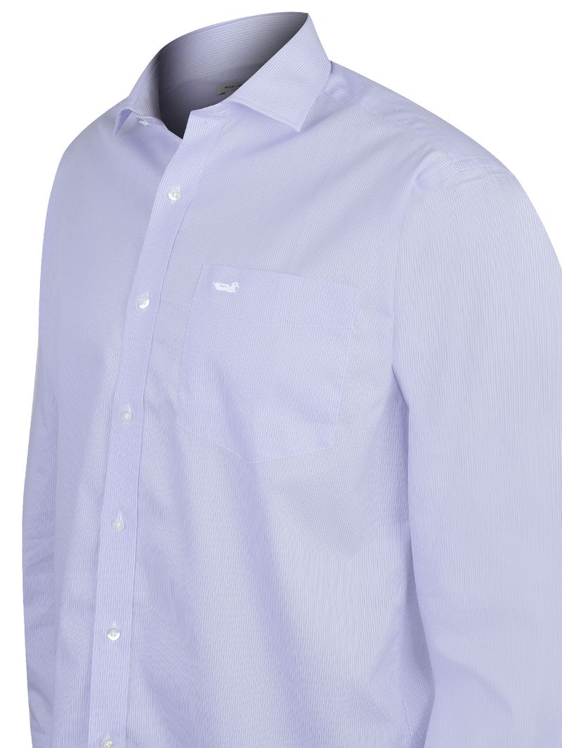 Camisa EasyIron Hombre Cuello Italiano Blanco Rockford