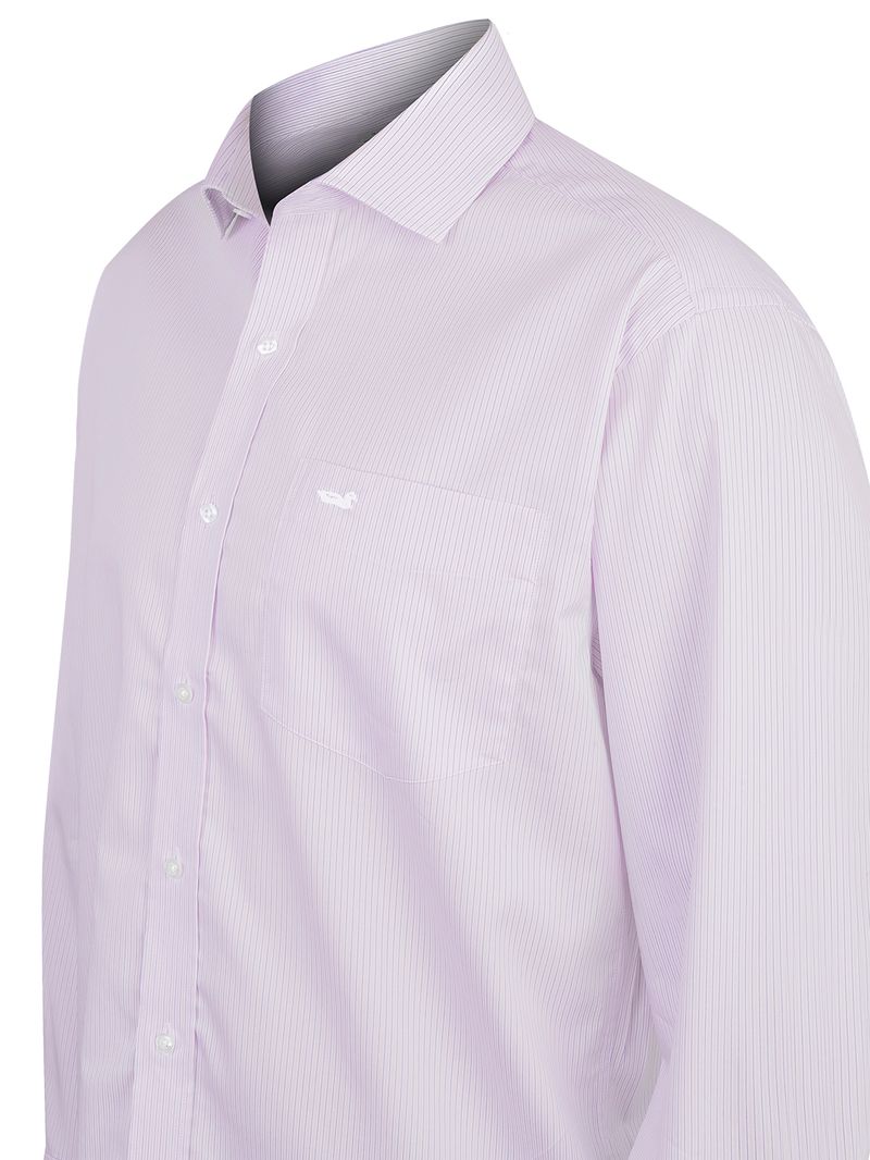 Camisa EasyIron Hombre Cuello Italiano Rosado Rockford
