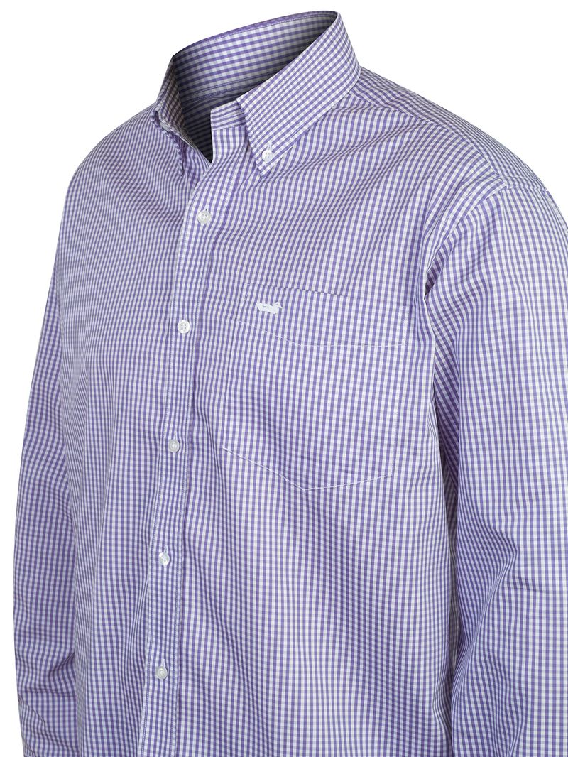 Camisa EasyIron Hombre Cuello Button-Down Blanco Rockford