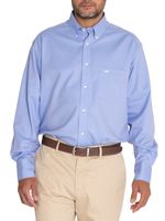 Camisa-Libre-De-Arrugas-Hombre-Wor-Cuello-Button-Down-Azul-Rockford
