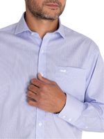 Camisa EasyIron Hombre Cuello Italiano Blanco Rockford