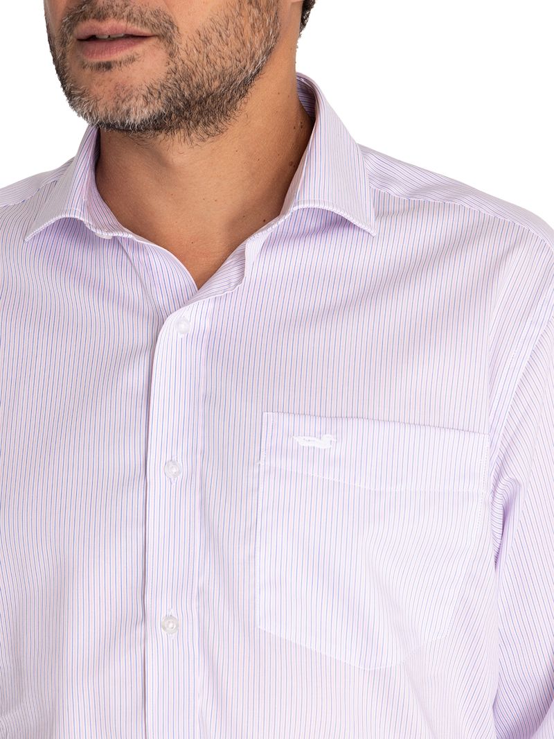 Camisa EasyIron Hombre Cuello Italiano Rosado Rockford