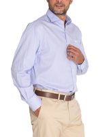 Camisa EasyIron Hombre Cuello Italiano Blanco Rockford