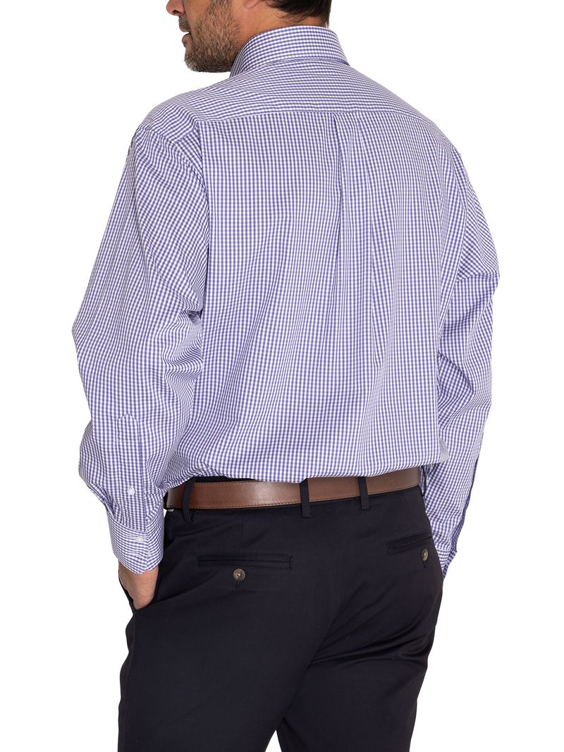 Camisa EasyIron Hombre Cuello Button-Down Blanco Rockford