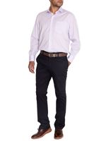 Camisa EasyIron Hombre Cuello Italiano Rosado Rockford