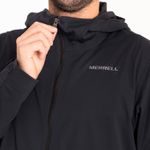 Impermeable Hombre Whisper Rain Shell Negro Merrell