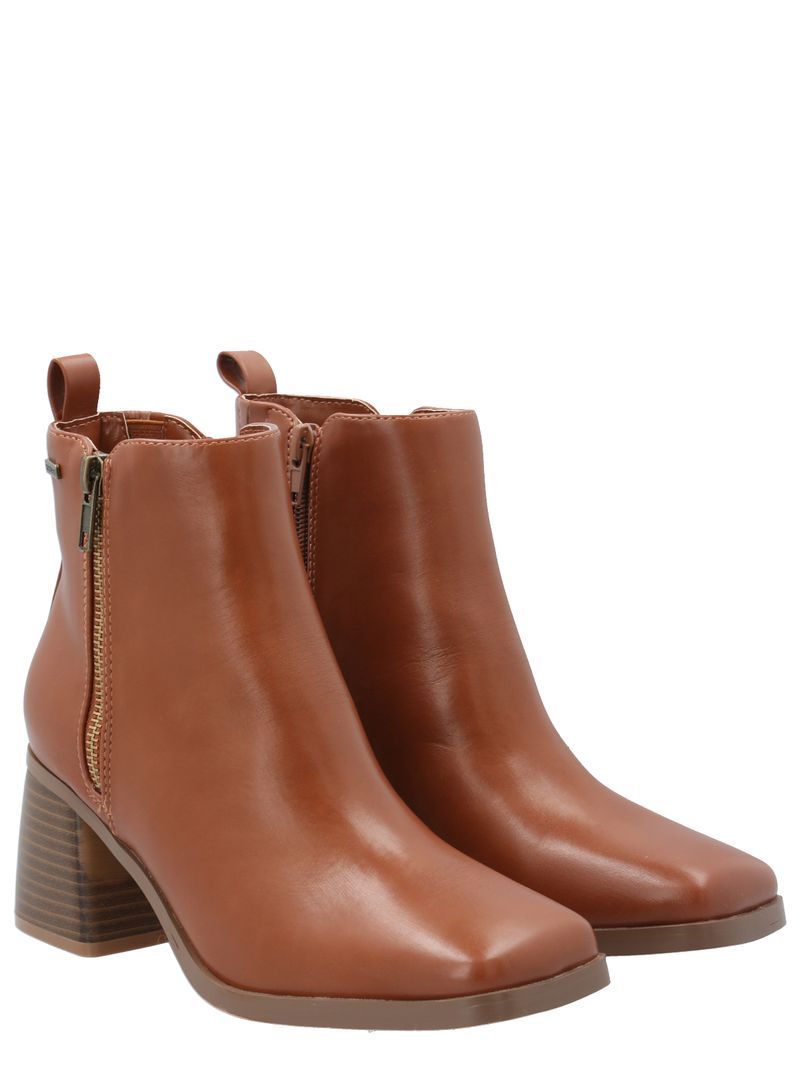 Botín Mujer Hula Cognac Azaleia