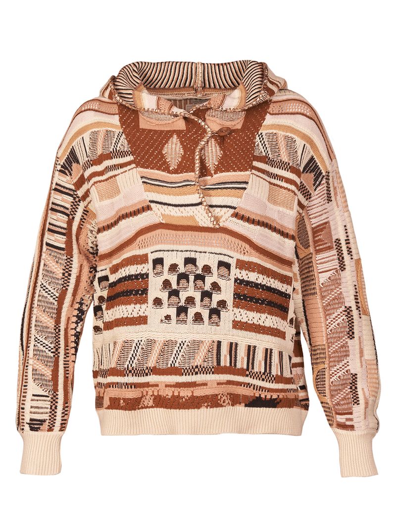 Sweater Algodón Orgánico Mujer Magnolia Blanco Rockford