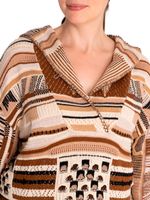 Sweater Algodón Orgánico Mujer Magnolia Blanco Rockford