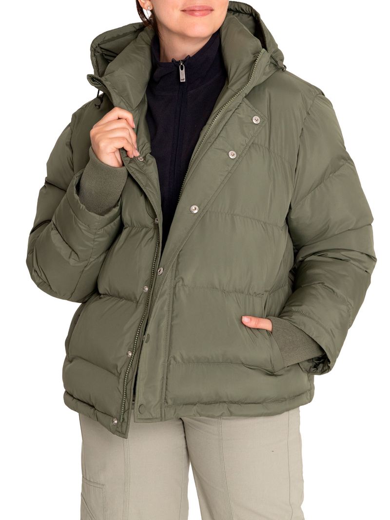 Parka Thermore Mujer Piana Verde Rockford