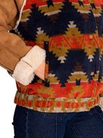 Chaqueta Lana Mujer Loto Café Rockford