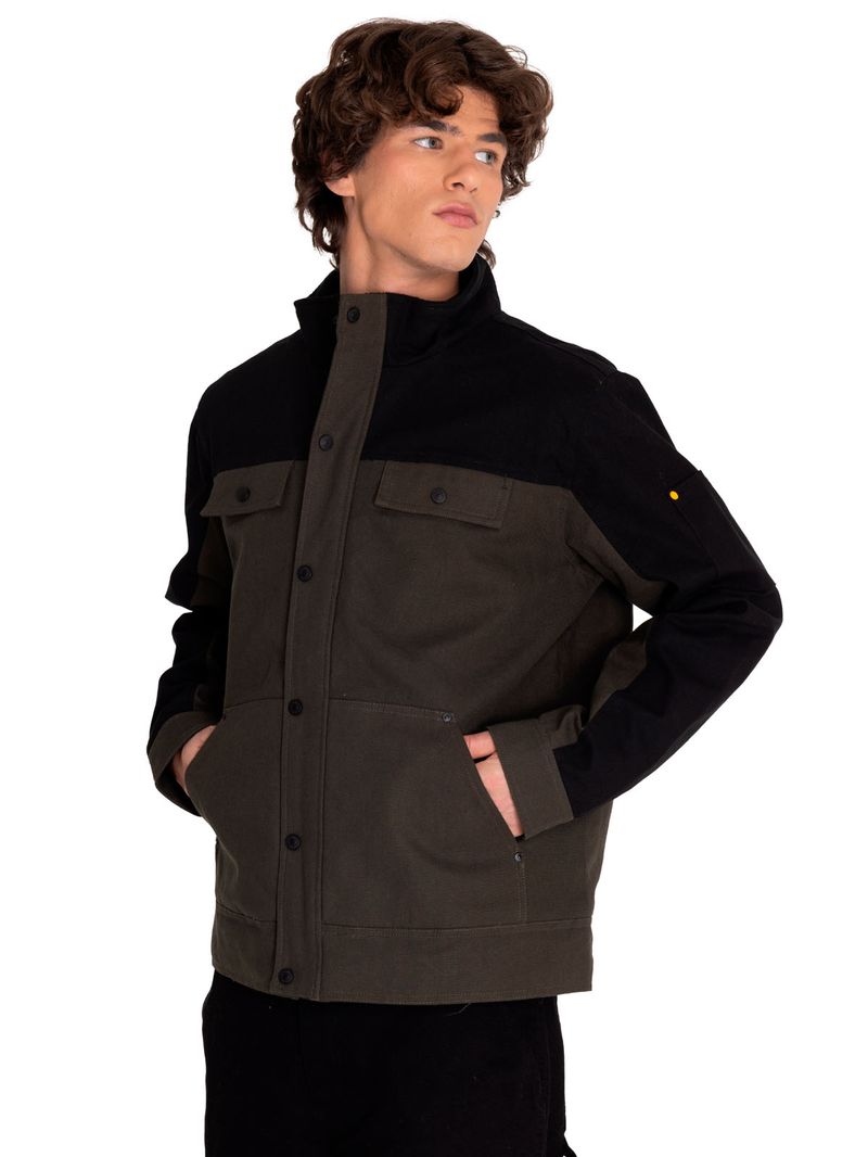 Chaqueta-Casual-Hombre-Insulated-Utility-Jacket-Negro-Cat