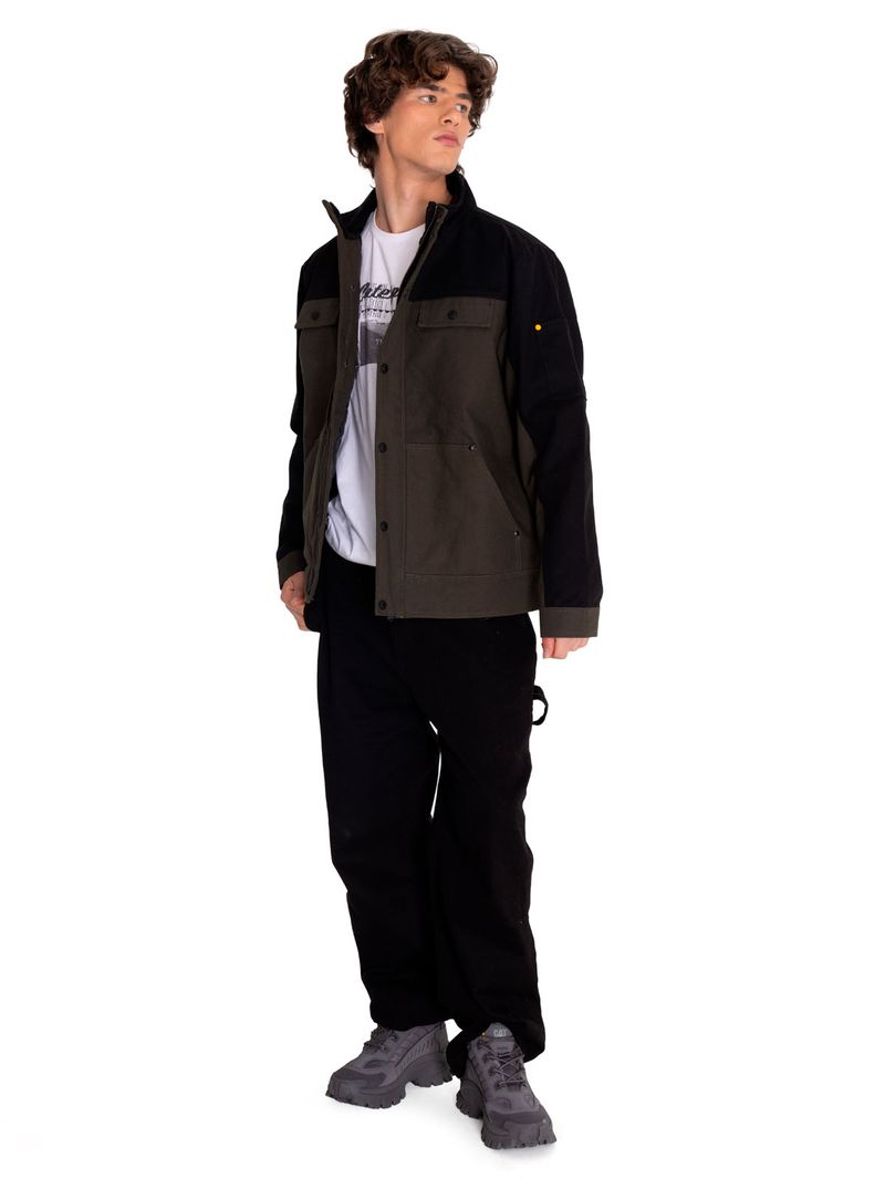 Chaqueta-Casual-Hombre-Insulated-Utility-Jacket-Negro-Cat