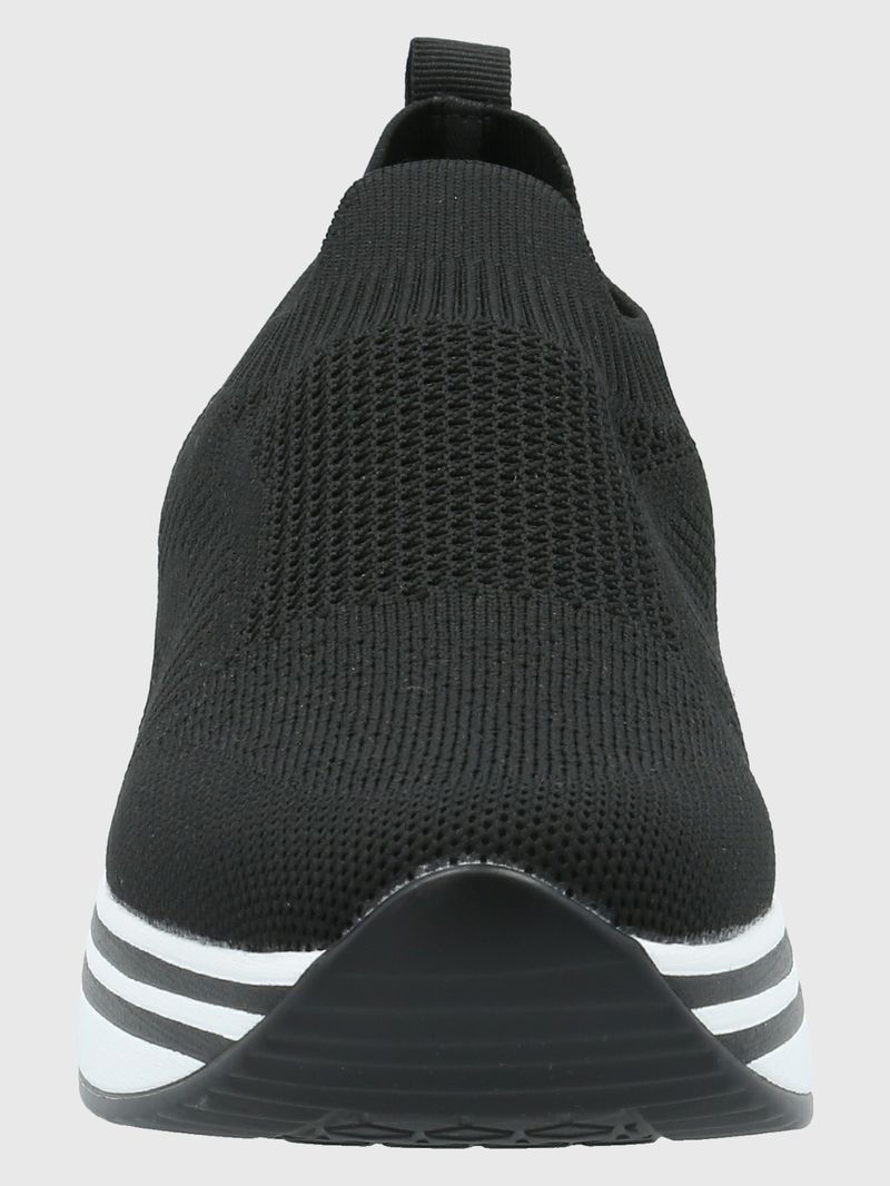 Zapatilla Mujer Biagio Negro Azaleia