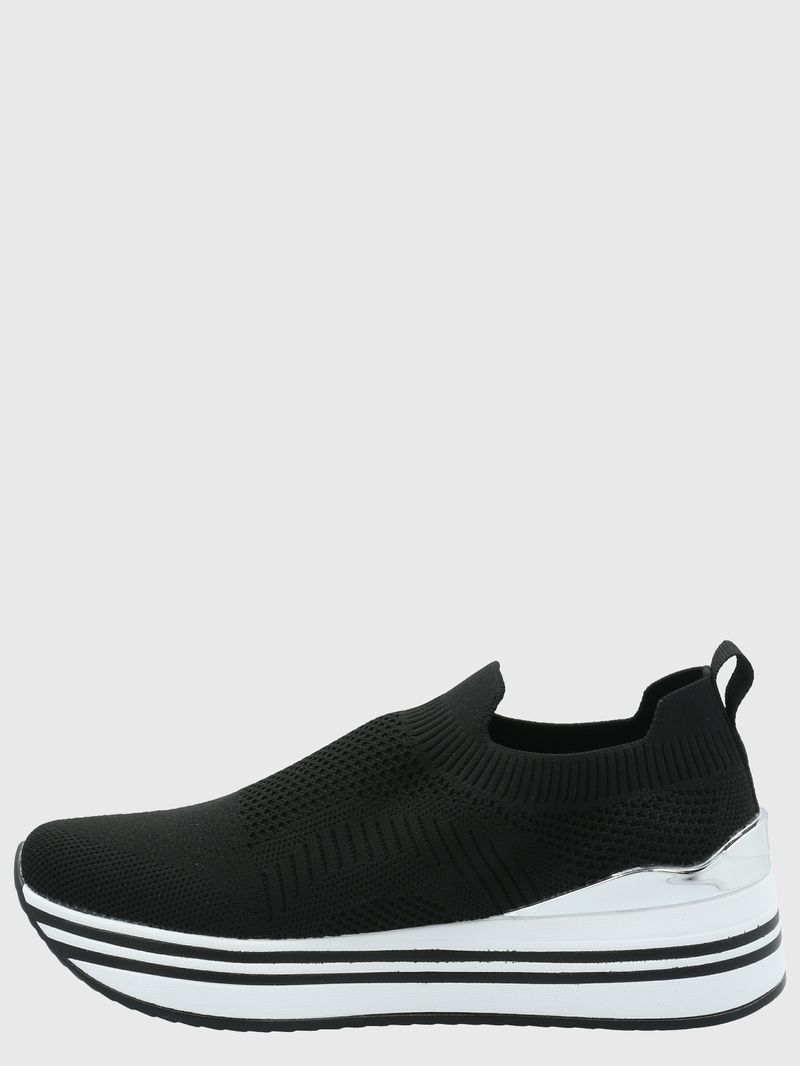 Zapatilla Mujer Biagio Negro Azaleia