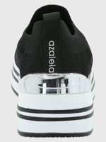 Zapatilla Mujer Biagio Negro Azaleia
