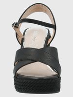 Sandalia Mujer Guido 3 Negro Azaleia