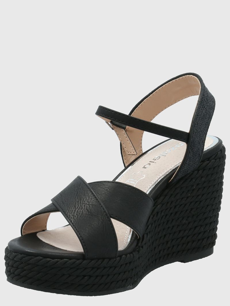 Sandalia Mujer Guido 3 Negro Azaleia