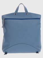 Mochila Cuero Mujer Fiorella Back Azul Hush Puppies