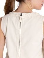 Blusa Algodón Orgánico Mujer Lee Crema Rockford
