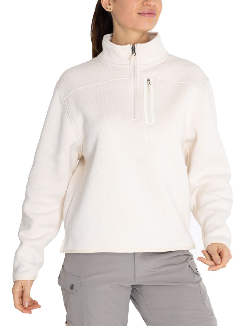 Poleron-Fibras-Recicladas-Mujer-Amber-Beige-Rockford