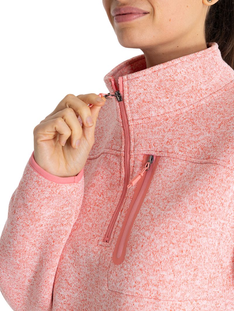 Poleron-Fibras-Recicladas-Mujer-Amber-Naranjo-Rockford