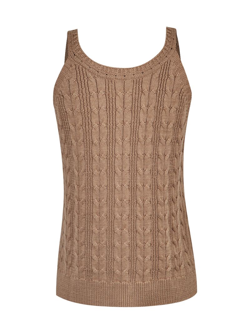 Polera-Algodon-Organico-Mujer-Samar-Cafe-Rockford