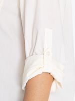 Blusa Algodón Orgánico Mujer Coop Crema Rockford